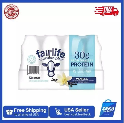 Nutrition Plan 30g Protein Shake-Fair Life-Pack of 12